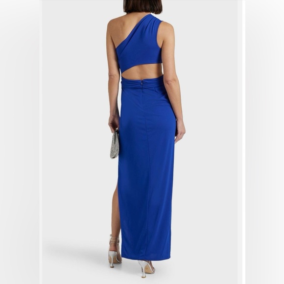 RONNY KOBO Aido One-Shoulder Cutout Maxi Dress Stunner ! - Picture 2 of 3